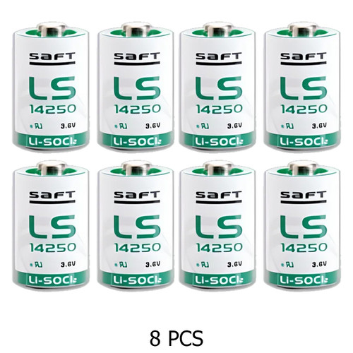 8-Pack Saft LS14250 (ER14250) 3.6V 1/2 AA Wholesale & direct to consumer