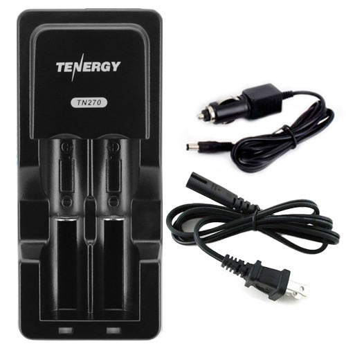 Tenergy (TN 270) Li-ion Charger with Car Cord