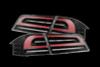 AlphaRex 12-21 Tesla Model S LUXX-Series LED Tail Lights - Black/Red - 601130 Photo - Primary