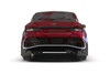 Rally Armor 2024 Hyundai Elantra Black Mud Flap Red Logo - MF119-UR-BLK-RD User 1