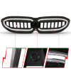 Anzo 19-22 BMW 3 Series Black Housing Full LED Front Grille w/ Initiation & Running Light - 901027 Photo - Unmounted