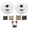 Power Stop 07-10 Mercedes-Benz SLK55 AMG Rear Z23 Coated Brake Kit - CRK9107 Photo - Primary