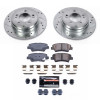 Power Stop 09-11 Hyundai Azera Rear Z23 Evolution Brake Kit - K9060 Photo - Primary