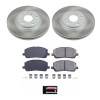 Power Stop 01-07 Toyota Highlander Front Semi-Coated Rotor Kit - SC1137 Photo - Primary