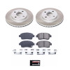 Power Stop 01-03 Toyota Prius Front Semi-Coated Rotor Kit - SC1153 Photo - Primary