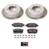 Power Stop 05-06 Mitsubishi Outlander Rear Semi-Coated Rotor Kit - SC1202 Photo - Primary
