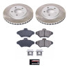 Power Stop 93-97 Mercury Cougar Front Semi-Coated Rotor Kit - SC1325 Photo - Primary