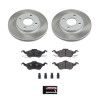 Power Stop 00-04 Ford Focus Front Semi-Coated Rotor Kit - SC1358 Photo - Primary