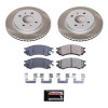 Power Stop 93-01 Saturn SW2 Front Semi-Coated Rotor Kit - SC1515 Photo - Primary