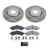 Power Stop 2005 Saab 9-7x Front Semi-Coated Rotor Kit - SC2061 Photo - Primary