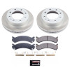 Power Stop 07-10 GMC Sierra 3500 HD Front Semi-Coated Rotor Kit - SC2071 Photo - Primary
