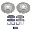Power Stop 08-10 Nissan TITAN Front Semi-Coated Rotor Kit - SC2961 Photo - Primary