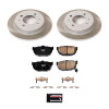 Power Stop 97-01 Hyundai Tiburon Rear Semi-Coated Rotor Kit - SC3106 Photo - Primary