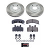 Power Stop 90-92 Cadillac Fleetwood Front Semi-Coated Rotor Kit - SC3132 Photo - Primary