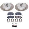 Power Stop 09-11 Honda Pilot Rear Semi-Coated Rotor Kit - SC4685 Photo - Primary