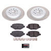 Power Stop 11-12 Lincoln MKX Rear Semi-Coated Rotor Kit - SC4744 Photo - Primary