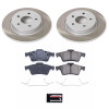 Power Stop 2005 Volvo V50 Rear Semi-Coated Rotor Kit - SC5309 Photo - Primary