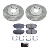 Power Stop 09-12 Hyundai Elantra Front Semi-Coated Rotor Kit - SC5366 Photo - Primary