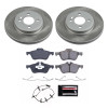 Power Stop 02-06 Mini Cooper Front Semi-Coated Rotor Kit - SC5724 Photo - Primary