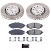 Power Stop 09-10 Pontiac G3 Front Semi-Coated Rotor Kit - SC5893 Photo - Primary