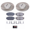 Power Stop 07-12 Hyundai Veracruz Front Semi-Coated Rotor Kit - SC5918 Photo - Primary