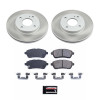Power Stop 11-19 Ford Fiesta Front Semi-Coated Rotor Kit - SC5969 Photo - Primary