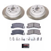 Power Stop 99-03 Lexus RX300 Rear Semi-Coated Rotor Kit - SC6784 Photo - Primary