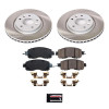 Power Stop 14-17 Nissan LEAF Front Semi-Coated Rotor Kit - SC7215 Photo - Primary