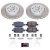 Power Stop 17-20 GMC Acadia Rear Semi-Coated Rotor Kit - SC7411 Photo - Primary