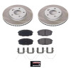 Power Stop 17-19 Kia Soul Front Semi-Coated Rotor Kit - SC8007 Photo - Primary
