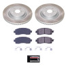 Power Stop 19-22 Subaru Forester Front Semi-Coated Rotor Kit - SC8481 Photo - Primary