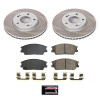 Power Stop 20-23 Kia Soul Front Semi-Coated Rotor Kit - SC8663 Photo - Primary