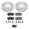 Power Stop 20-21 Kia Soul Front Semi-Coated Rotor Kit - SC8674 Photo - Primary