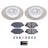 Power Stop 13-15 Lincoln MKX Rear Semi-Coated Rotor Kit - SC8846 Photo - Primary
