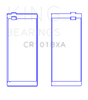 King Engine Bearings Mercedes Benz Om611.960/981/Om646.821/962/966 (Size +0.75mm) Conrod Bearing Set - CR1018XA0.75 Photo - Primary