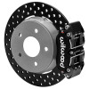 Wilwood 22-23 Polaris RZR Turbo Dynapro 4R Rear Brake Kit w/ 11.25in Drilled Rotors - Black - 140-17735-D Photo - Primary