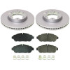 Power Stop 20-23 Ford Transit-150 Front Z17 Coated Brake Kit - CRK8980 Photo - Primary