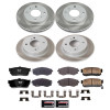 Power Stop 91-96 Infiniti G20 Front and Rear Semi-Coated Rotor Kit - SC9173 Photo - Primary