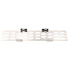 Putco 23-24 Ford F250/F350 Super Duty Hex Shield Design Bumper Grille Inserts - Polished SS - 82172 Photo - lifestyle view