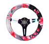 NRG Steering Wheel Cover - Sakura Stretch Polyester w/ PrismaTag - SWC-001SAKURA User 1