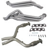 BBK 11-14 Ford Mustang GT 1-3/4 Long Tube Headers w/High Flow Catted X-Pipe (Ti Ceramic) - 16331 Photo - Primary