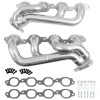BBK 19-24 GM Full Size 5.3/6.2L Shorty Headers (Silver Ceramic) - 40480 Photo - Primary