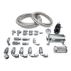 Deatschwerks X2 Series Pump Hanger -8AN Feed w/ -6AN Return PTFE Plumbing Kit for 92-00 Honda Civic - 6-625 Photo - Primary
