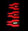 AlphaRex 99-06 Chevrolet Silverado/99-06 GMC Sierra LUXX-Series LED Tail Lights - Black - 620006 User 4