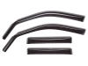 WeatherTech 2024 Toyota Tacoma DC (Incl. Hybrid) Front&Rear Side Window Deflectors - Dark Tint - 821080IM Photo - Primary