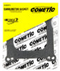 Cometic Holley 4 Barrel 4150 Style .047in Fiber Carburetor Gasket - 3.770in x 3.880in - Open Plenum - C5263 Photo - Unmounted
