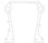 Cometic Chrysler LA .018in AFM Timing Cover Gasket - C5626-018 Photo - Primary