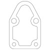 Cometic Chrysler/Ford/GM Fuel Pump Gasket .031in Fiber - 4 Bolt - 10 Pack - CP15012 Photo - Primary