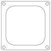 Cometic Holley 4500 Dominator Carb Gaskets .060in Fiber - Open Plenum - 10 Pack - CP15238 Photo - Primary