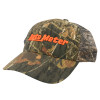 Autometer Hat Mesh Black w/ Velcro Hunting Camo Blaze Orange - 0444 User 1